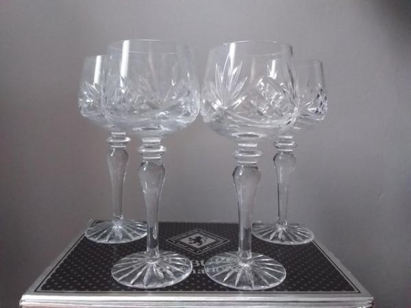 Image 1 of Edinburgh hand cut lead crystal beautiful glasses. Never us