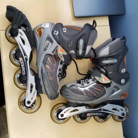 Image 2 of used inline skates in excellent condition