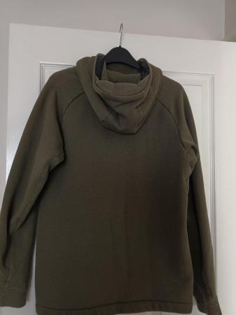 Image 2 of NIKE mens khaki hoodie sweatshirt size medium