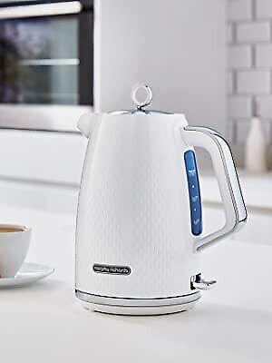Preview of the first image of MORPHY RICHARDS VERVE 1.7L JUG KETTLE- NEW-WHITE.