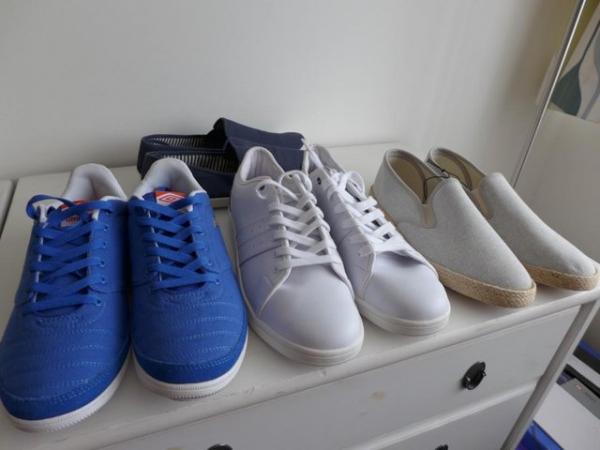 Image 3 of 4 pairs mens shoes, all new, all size 10 - may deliver