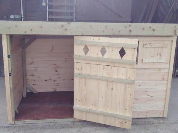 Image 2 of Small Hand Built Shelter, ideal for goats