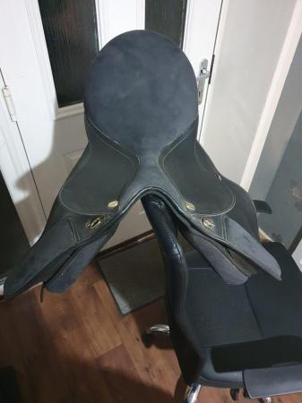 Image 1 of gfs 17ins gp saddle with changeable gullet