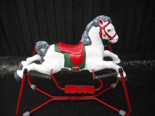 Image 2 of Vintage Mobo Rocking Horse 1950's very rare