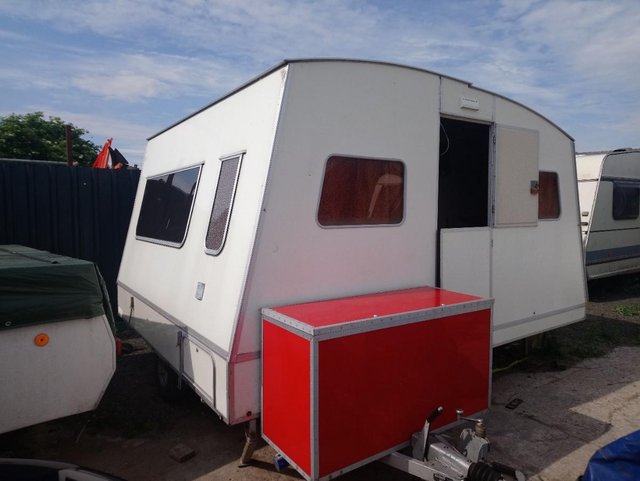 Preview of the first image of Vintage Rapido Export Folding Caravan.