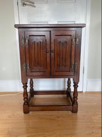 Image 1 of Old Cham Aldeburgh Pedestal Cabinet, Model Number 1582