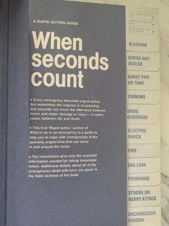 Image 2 of WHAT TO DO IN AN EMERGENCY WHEN SECONDS COUNT