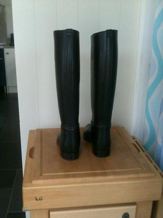 Image 3 of REGENT COTSWOLD LONG LEATHER RIDING BOOTS - NEW