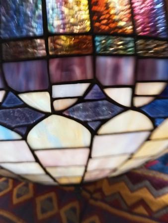 Image 3 of Tiffany lamp and fitting