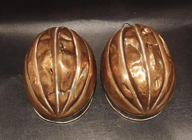 Image 3 of Early Pair Of Antique Copper Molds