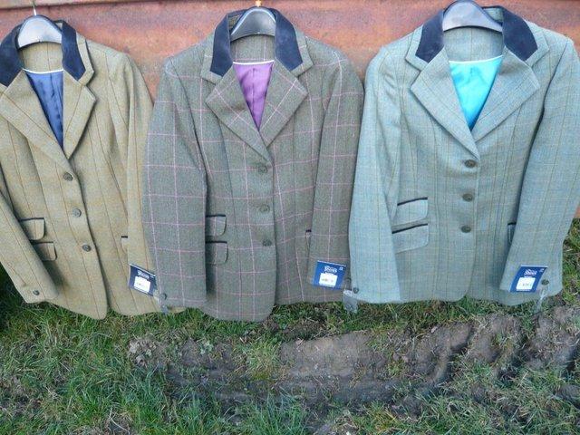 Preview of the first image of Childrens Tweed Huntingdon Jackets 24 -32" chest.