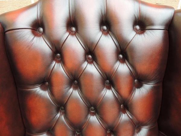 Image 15 of Luxury Queen Anne Chesterfield Wingback Armchair (UK Deliver