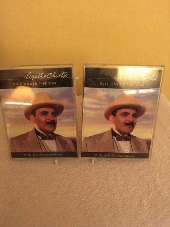 Image 1 of Evil Under the Sun by Agatha Christie audio book cassettes