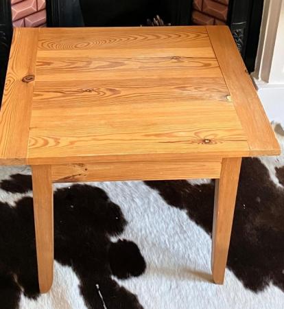 Image 1 of Coffee table - antique coloured pine