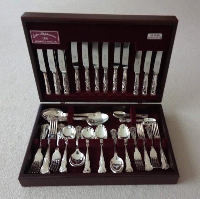 Preview of the first image of Canteen of Silver Plated Cutlery.