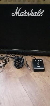Image 1 of Marshall JCM 900 amp and foot pedal