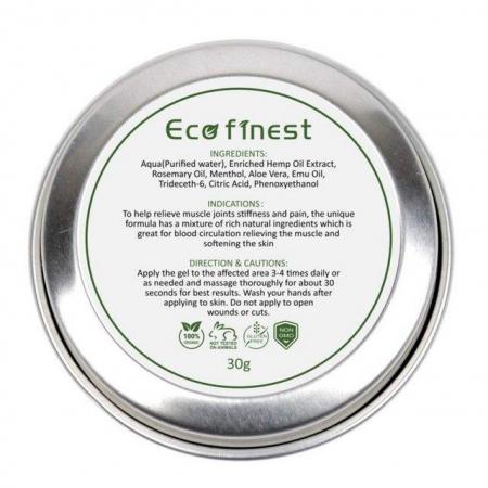 Image 2 of ORGANIC HEMP CREAM / BALM FOR SOOTHING PAIN RELIEF