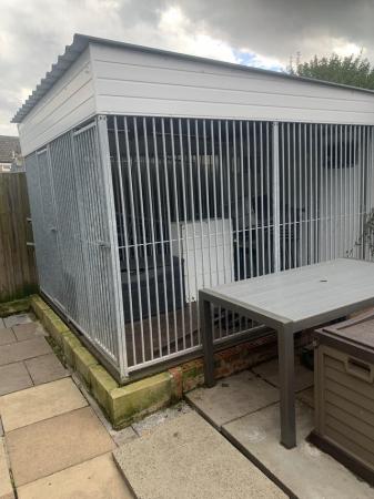Image 1 of PVC insulated double Whelping kennel 5 x 3m DEFRA approved