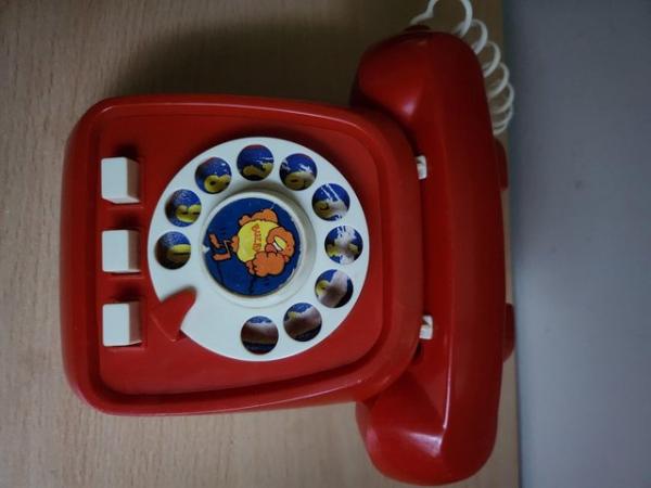 Image 1 of Rare Vintage 1970's BUZBY Talking Telephone (Not working)