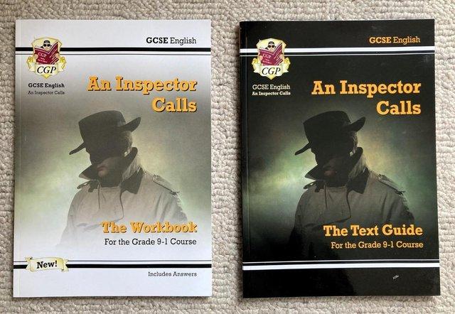 Preview of the first image of NEW GCSE BOOKS AN INSPECTOR CALLS ENGLISH REVISION CGP EXAMS.