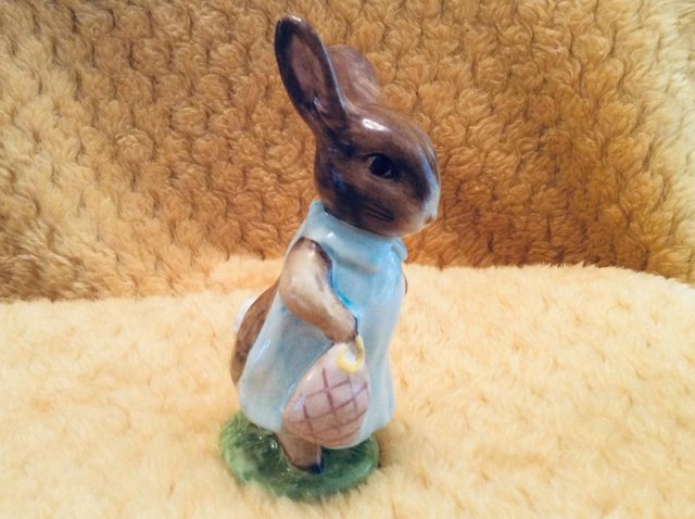 Preview of the first image of Beatrix Potter’s Mrs Flopsy Bunny Figure.