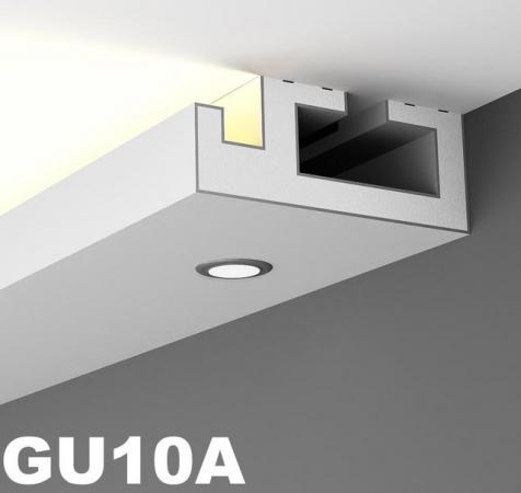 Image 4 of COVING LED Lighting cornice plaster-coated GU10A