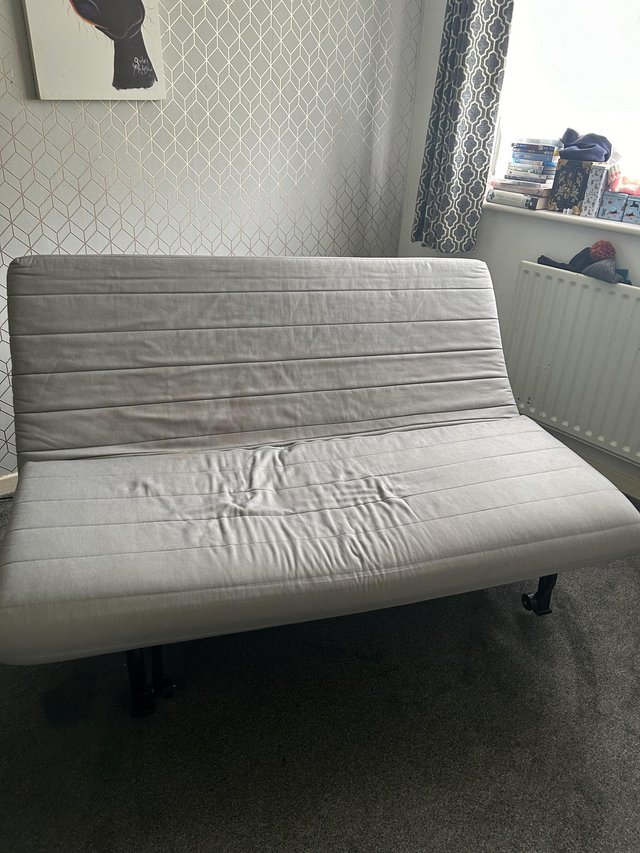 Preview of the first image of Ikea double sofa bed in used condition.