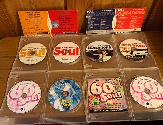 Preview of the first image of SOUL MUSIC CD'S, A GREAT SELECTION.