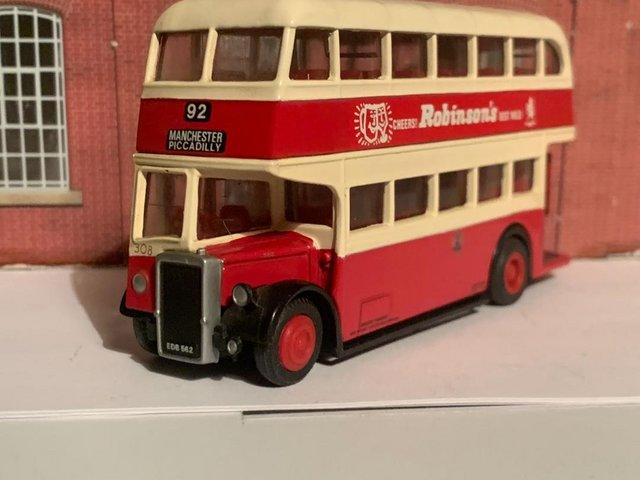 Preview of the first image of SCALE MODEL BUS STOCKPORT 1951 LEYLAND PD2.