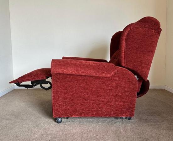 Image 9 of WILLOWBROOK ELECTRIC RISER RECLINER RED CHAIR ~ CAN DELIVER
