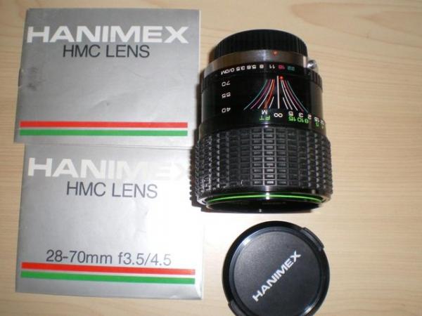 Image 4 of HANIMEX HMC MACRO ZOOM LENS 28-70mm 33.5-4.5