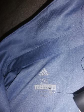 Image 2 of New Xxl adidas blue tshirt