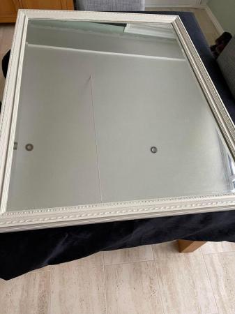 Image 2 of Large Mirror with decorative frame