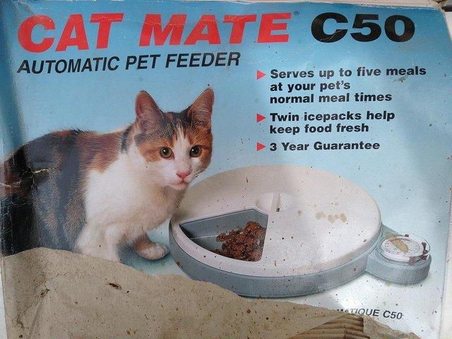 Cat mate c50 automatic hotsell pet feeder