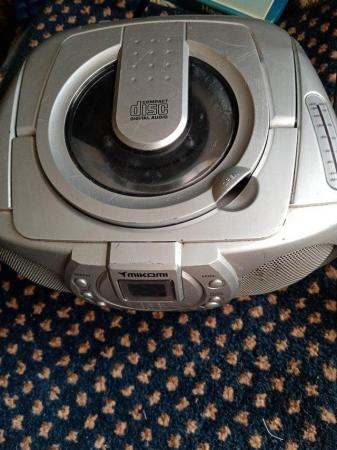 Image 1 of Mikomi   CD PLAYER !!!RADIO MAINS AND BATTERY