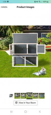 Image 4 of 2 Rabbit/guinea pig hutches