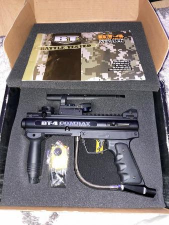 Image 2 of BT-4 Combat Paintball Marker and dot sight