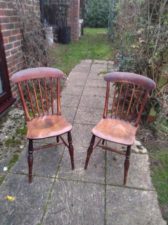 Image 1 of Antique Windsor Chairs .........