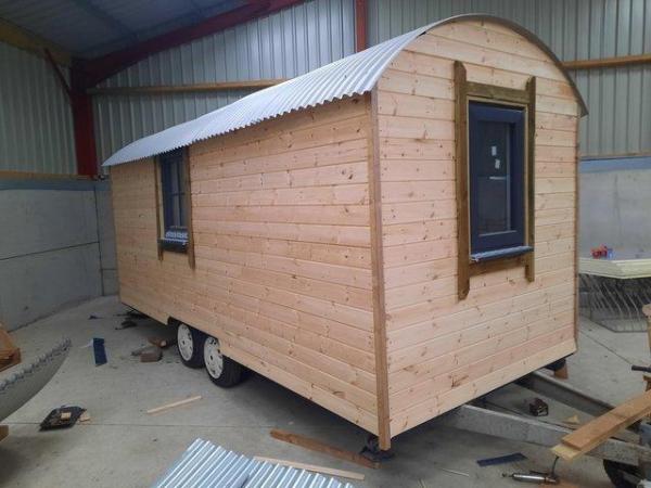 Image 16 of Tiny house ."bespoke^shepherds hut motorway towable ! BRAND
