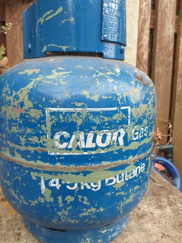 Preview of the first image of Calor Gas Butane4.5kg Bottles empty or nearly full.
