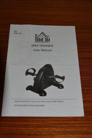 Image 4 of Homcom Mini Trainer pedal exercise machine