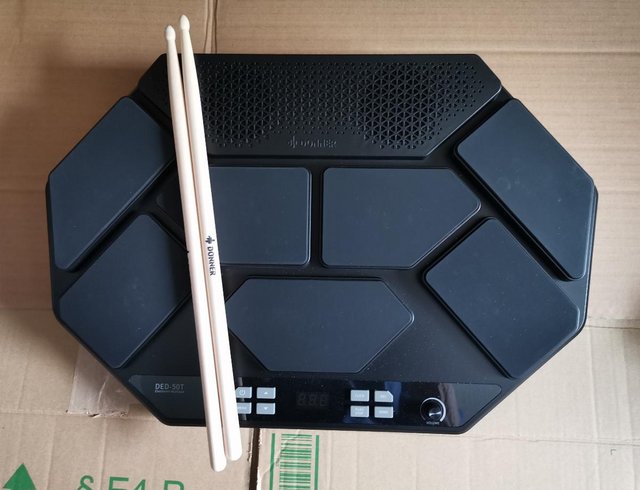 Preview of the first image of Donner DED-50T drum pads.