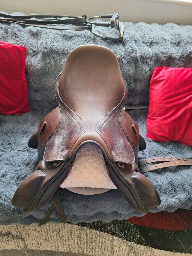 Preview of the first image of Used Kentaur eventer Saddle.