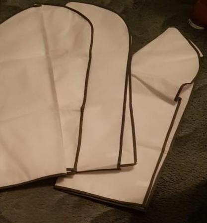 Image 1 of Garment  protector bags x 4 - NEW - Chatham collection only