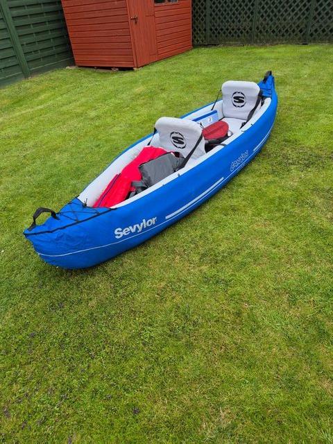 Preview of the first image of Inflatable 2 Seater Kayak.