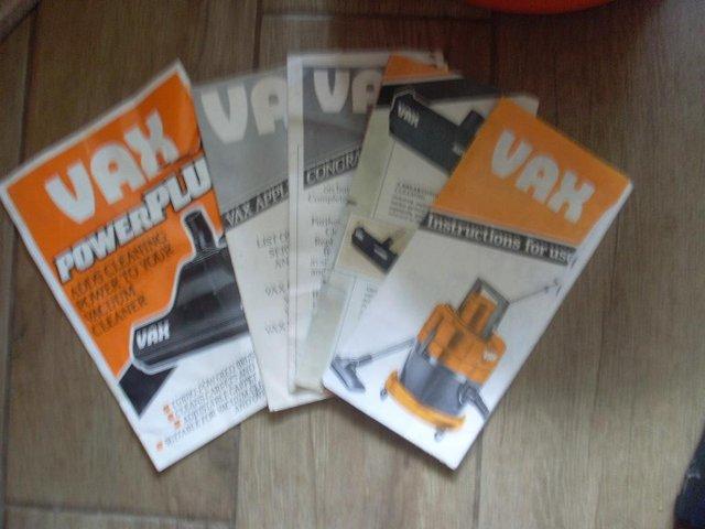 Preview of the first image of VAX Vacuum and wet carpet/upholstery cleaner.