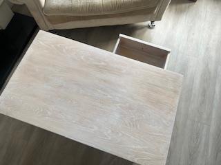 Image 3 of Lime Washed Solid Oak Coffee Table