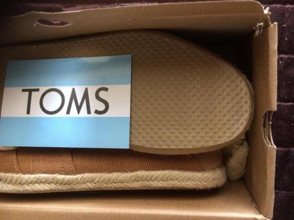 Image 2 of TOMS Canvas on Rope Shoes - Brand New!