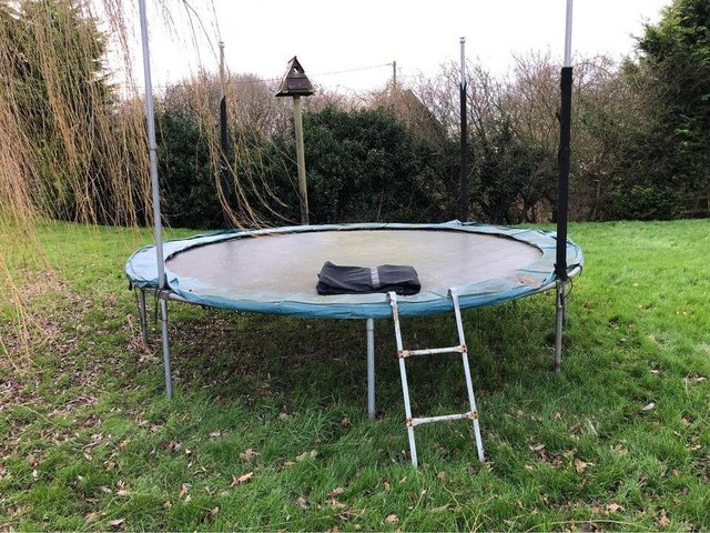 Second hand discount trampoline for sale