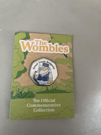Image 1 of Wombles colour 50p coin an official commemorative coin